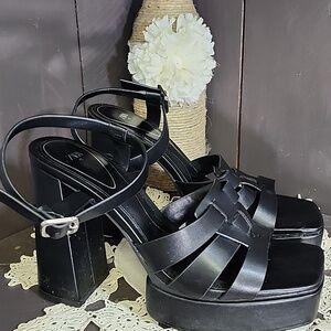ZARA platform sandal size 41